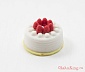 Cake Eraser - Hall cake (white) (ластик)