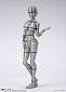 S.H.Figuarts - Body-chan - Edition Wire Frame - Gray Color Ver - Kentaro Yabuki