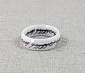 Lord of the Rings (The Hobbit) - One Ring (white ceramic) размер 8