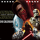 Календарь 2016 - Desktop Star Wars Force Awakens 2016 Calendar