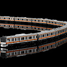 Figma 402 - E233 Train - 1/350 - Chou Line (Rapid)